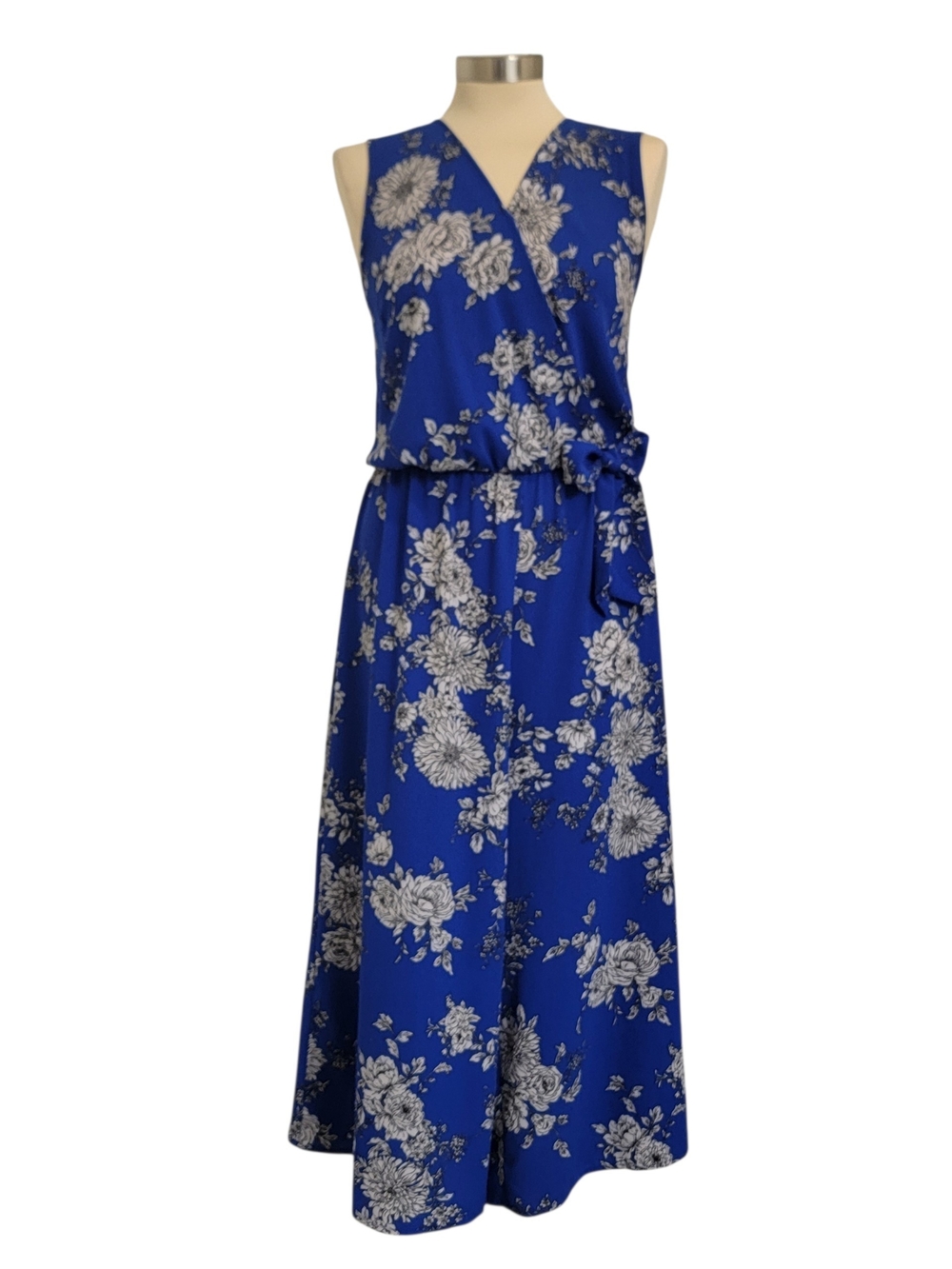 TACERA CROPPED FLORAL PRINT JUMPSUIT